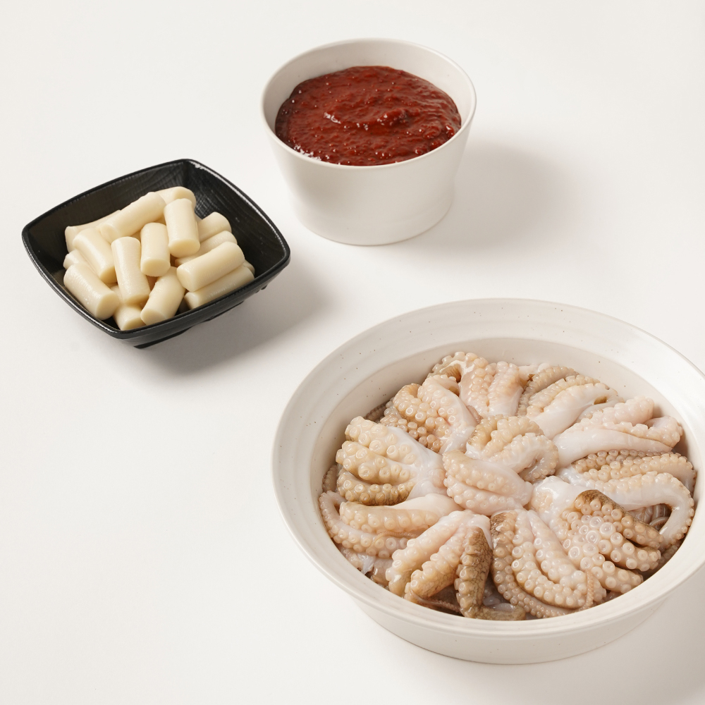 꽃미남 쭈꾸미 양념 쭈꾸미 볶음 캠핑 요리 밀키트 맛집 600g, 1개 - 상세 이미지 5