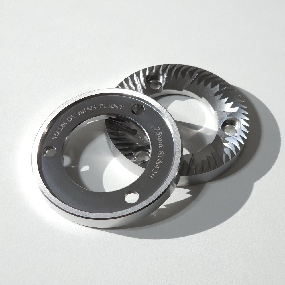 안핌 슈퍼 카이마노 그라인더 칼날 75mm 날 스코디2 실버 온 디맨드 버 - 상품 이미지