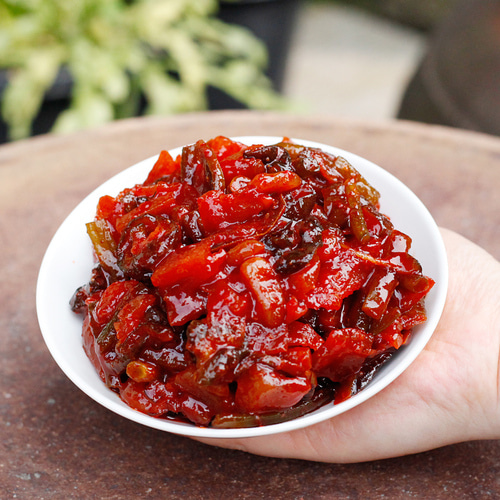 혼합장아찌 모듬 국산재료 6종류 500g 순창 명성 이미지 6