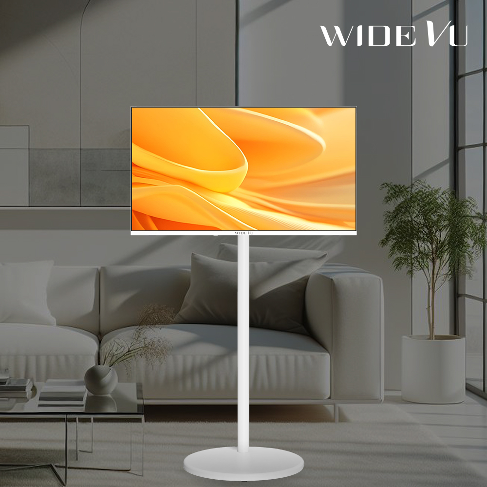 와이드무빙뷰 화이트에디션 삼탠바이미 셋트 QLED 81cm(32인치) FHD 스마트 이동식 TV 중소바이미 삼텐바이미 V1