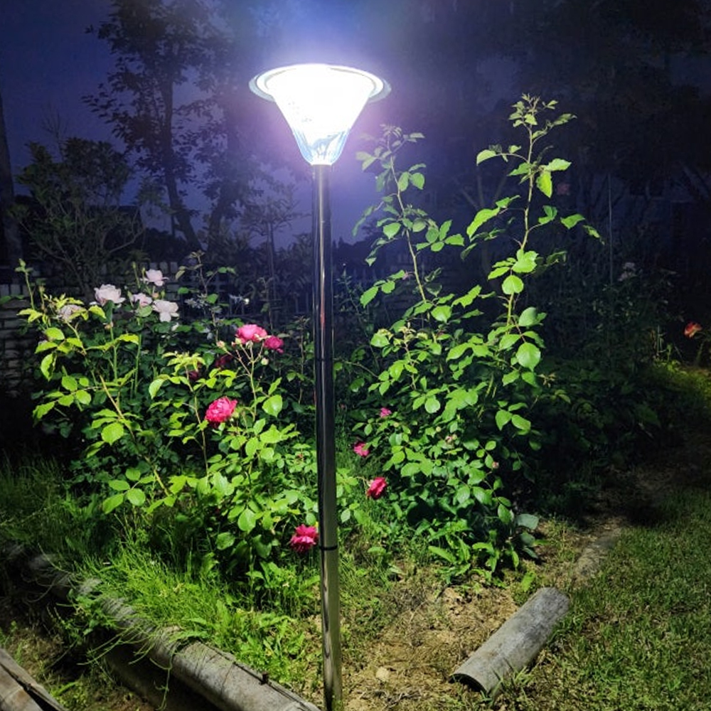 솔라콤 태양광 정원등 조명 태양열 전등 잔디 88LED 말뚝 - 상세 이미지 2