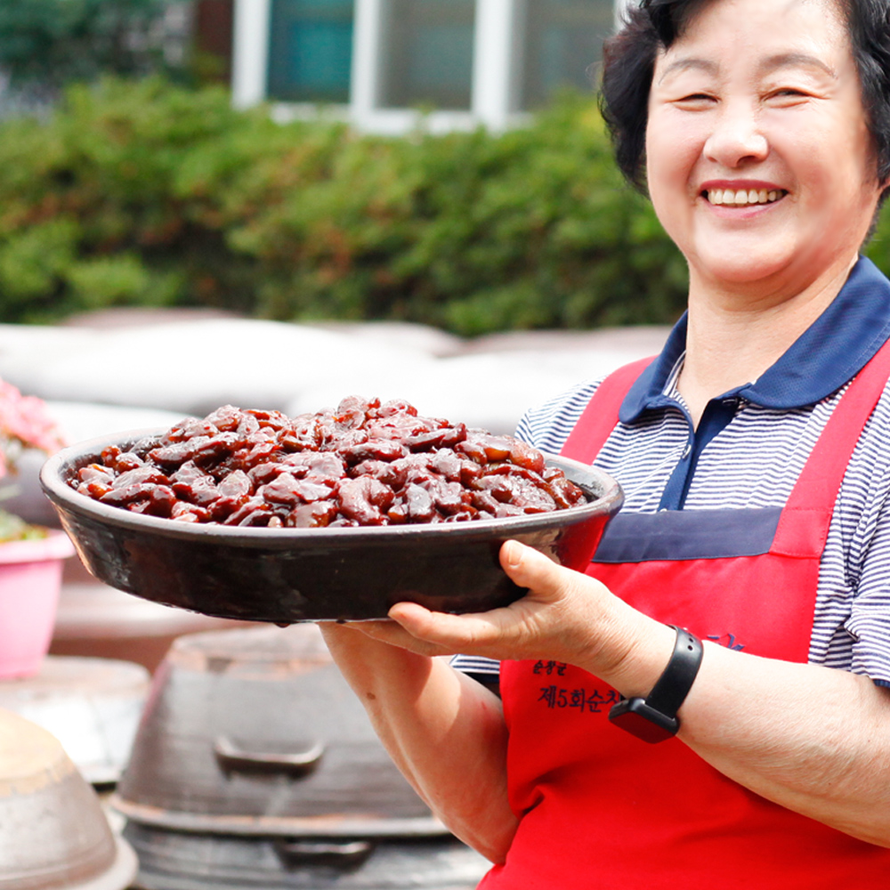 고추장 청매실장아찌 씨뺀매실 순창 성도집 500g - 상품 이미지