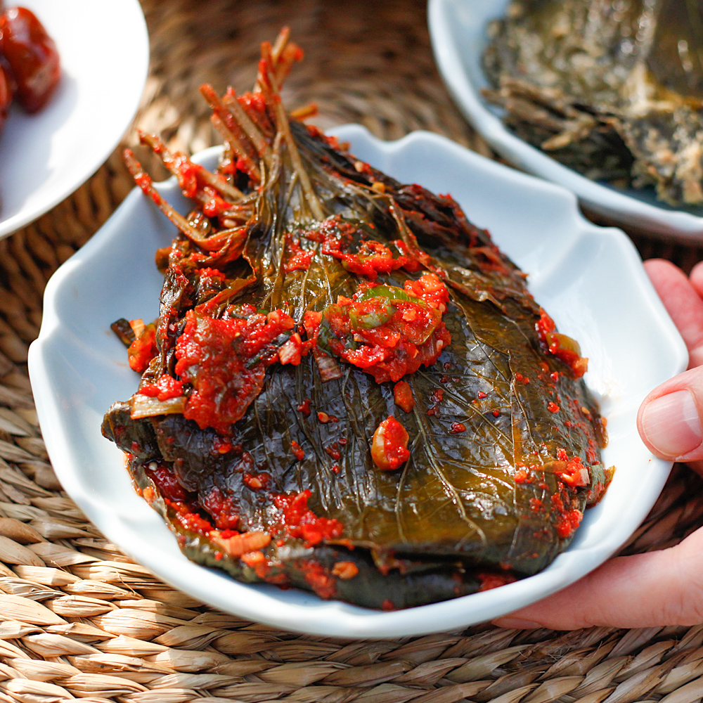 순창 양념깻잎장아찌 국산 삭힌깻잎 밑반찬 내고향 1kg 이미지 8