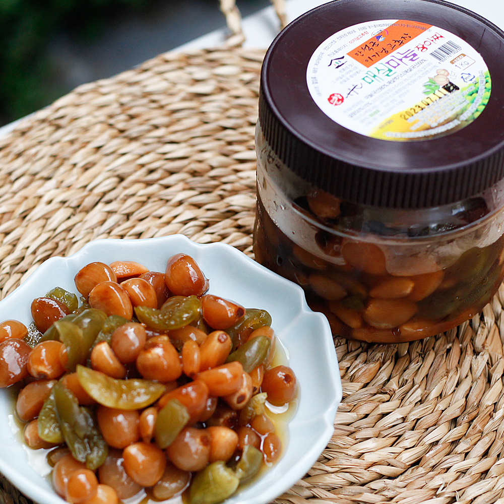 알마늘장아찌 깐마늘 짱아치 매실 국산 순창 이기남 1kg - 상세 이미지 5