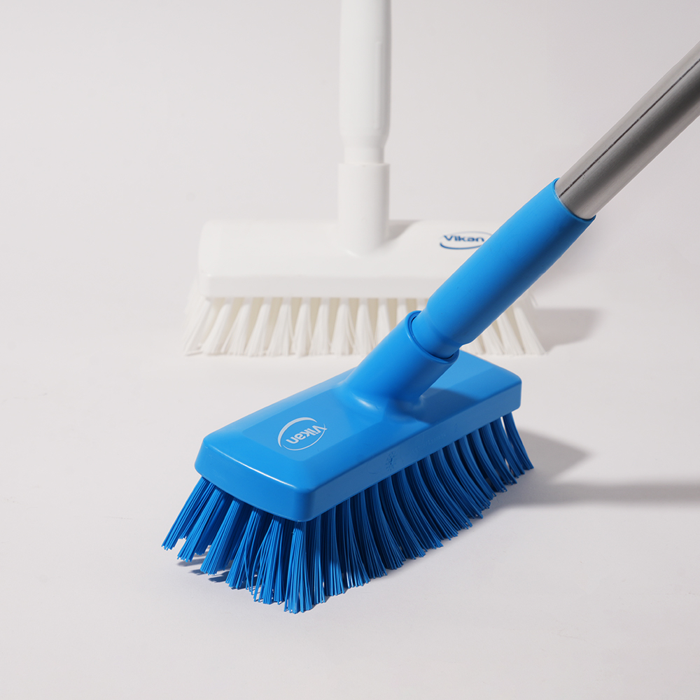 바이칸 욕실바닥솔 알루미늄 봉길이 840mm 스탠드 청소솔 알루미늄/플라스틱 봉