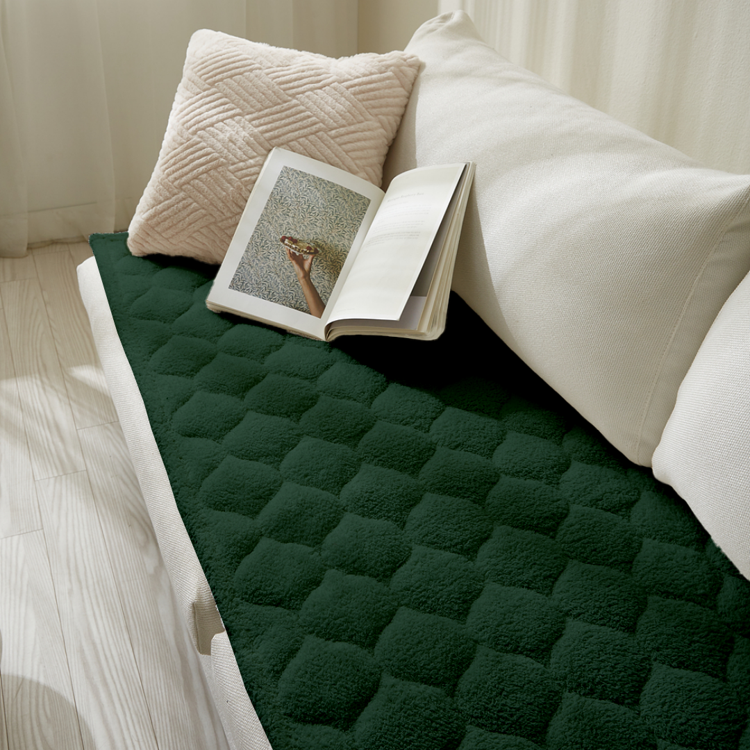 호이데코 라쎄 토퍼 쇼파패드 딥 그린, 60x120(2인용)