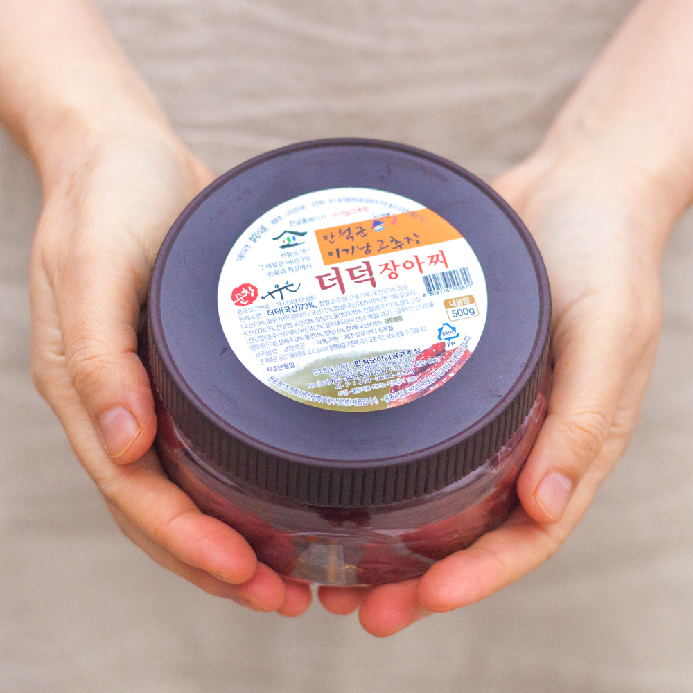 순창 더덕장아찌 고추장 국산 500g 이기남할머니 이미지 8