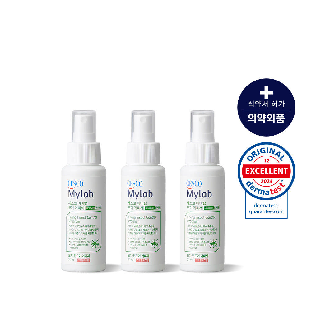 세스코 마이랩 모기 기피제 70ml, 3개 가격 비교 세스코몰 세스코 마이랩 모기 기피제 70ml, 3개