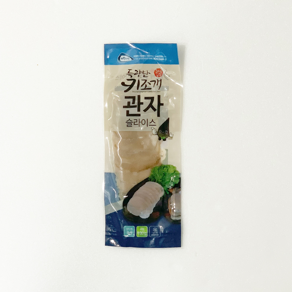 키조개 관자 슬라이스 국내산 득량만 100g, 3개 - 상세 이미지 4