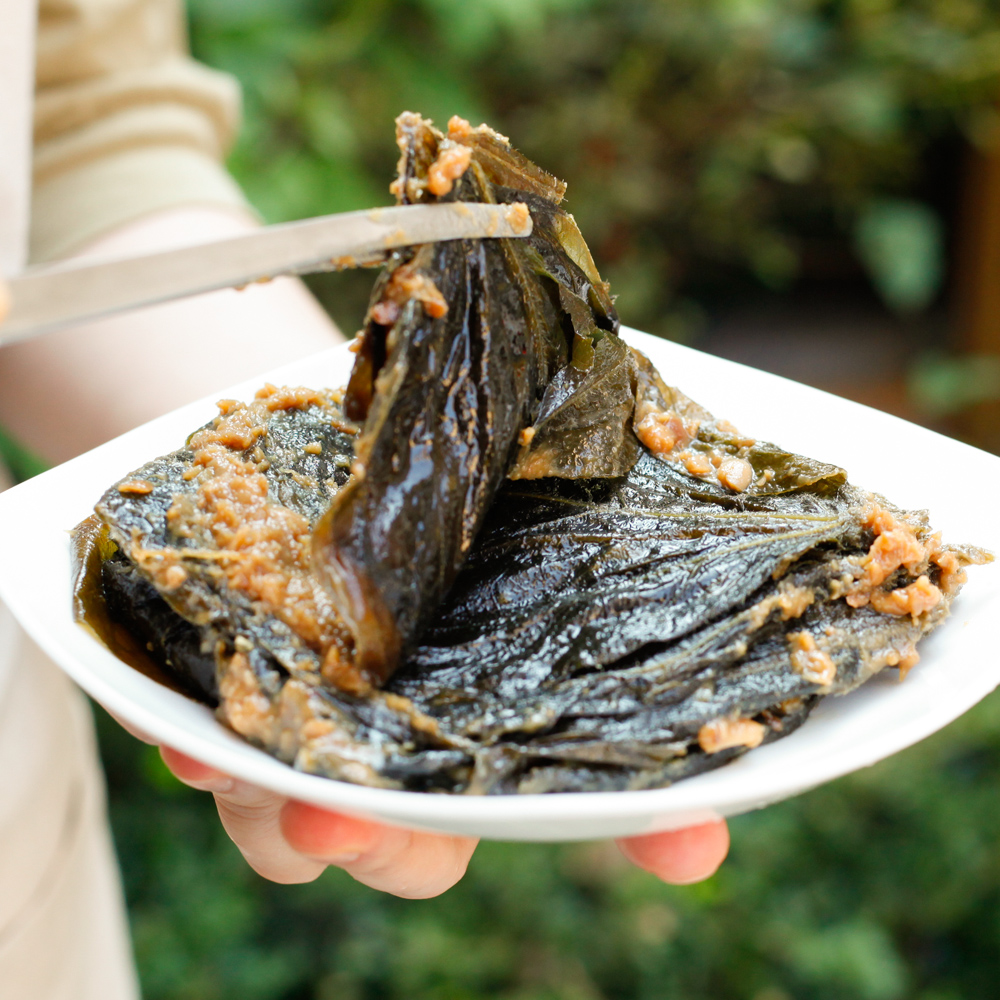 된장 콩잎 삭힌 장아찌 맛난반찬 순창 이기남 1kg - 상세 이미지 3