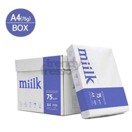 마켓그리드 복사용지 A4 75g 2500매 박스 500매X5권 밀크