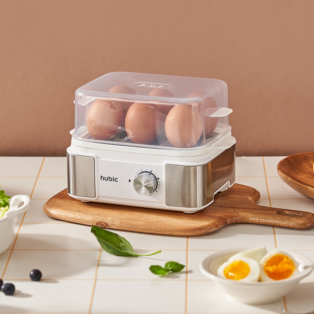 [NEW 26년형]휴빅 계란찜기 계란 삶는 찌는 기계 달걀 반숙기 타이머 에그쿠커
