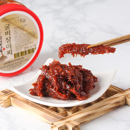 찢은굴비장아찌500g 김정현기능인 순창전통민속고추장 - 상품 이미지