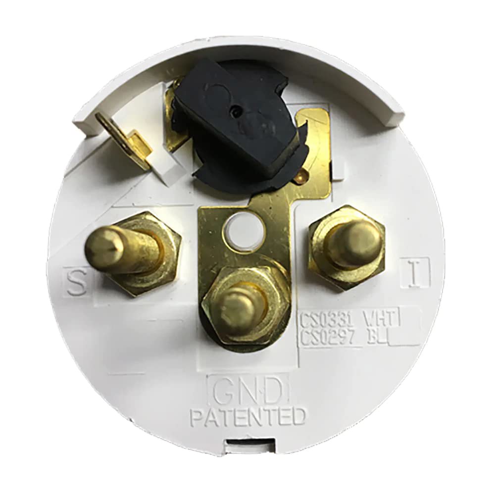 Faria Beede Instruments 13806 체서피크 5.1cm(2인치) - 실린더 송신기 포함 헤드 화이트 게이지, 온도 SS, - 상세 이미지 2