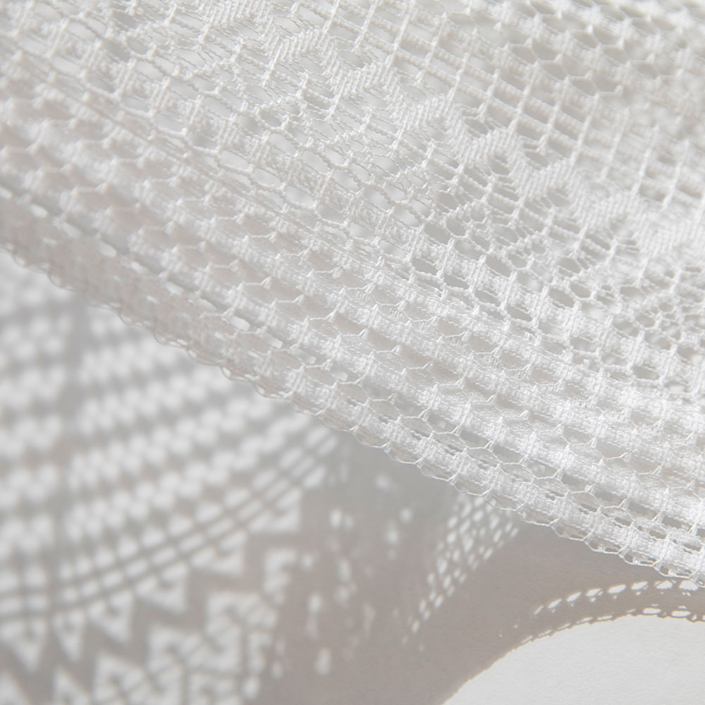 사라하우스 그레이스 뜨개 레이스 화이트 감성 가리개 가림막 봉집형 커튼