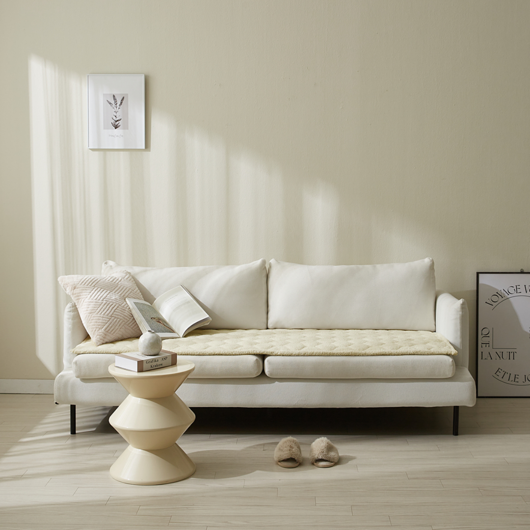 호이데코 라쎄 토퍼 쇼파패드 오트밀 베이지, 60x180(3인용)