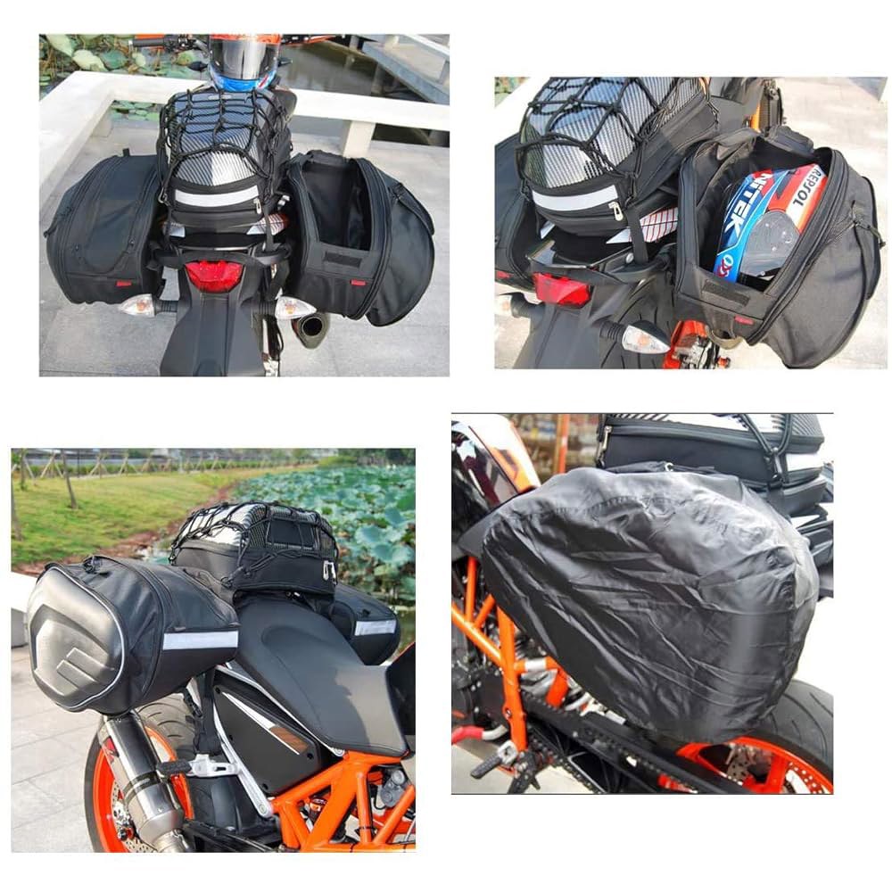미헌터 모터사이클 안장 가방, 파워스포츠 방수 풀페이스 헬멧 보관 파이온 시트백. Black(backpack) - 상세 이미지 3