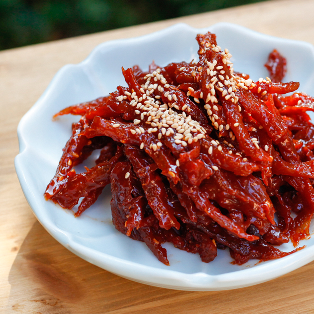고추장 더덕장아찌 국산 어르신반찬 순창 성도집 500g 이미지 7