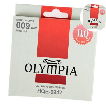 GmLuxMall 스트링 0942 HQ 일렉기타현 009게이지 일렉기타줄세트