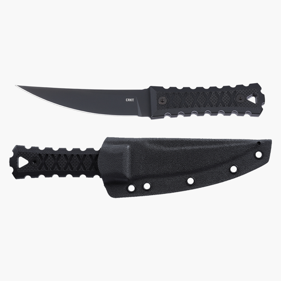 CRKT HZ4 쉬스 세트 서바이벌 나이프 등산 낚시 휴대용 칼 - 상품 이미지