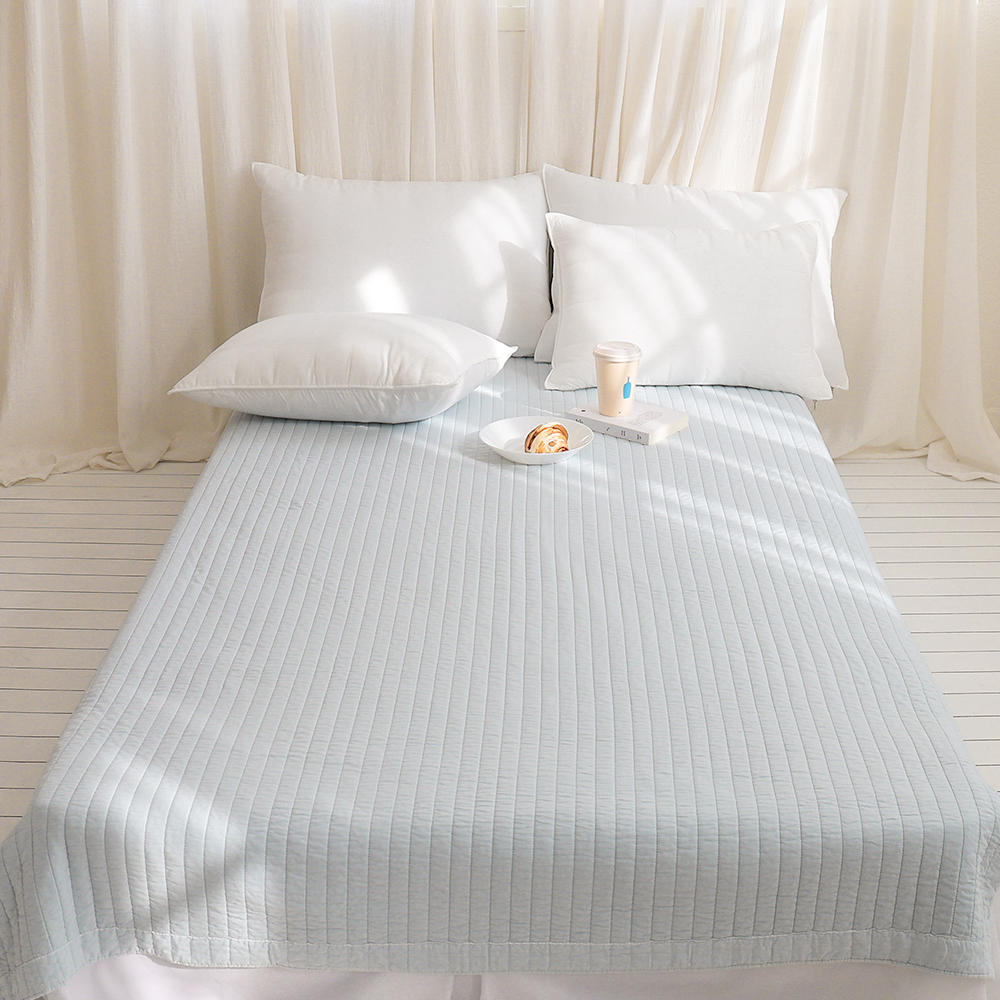 모제무드 텐셀모달100 목화솜 누빔 매트리스패드 모달 침대패드 고정밴드 없음 SS