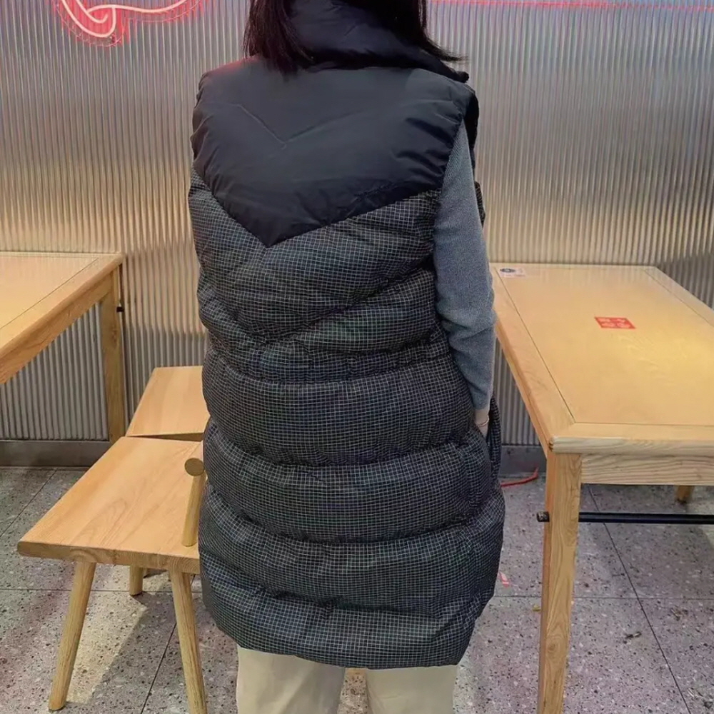 나이키 윈드푸퍼 써마 핏 루즈 덕다운 여성 조끼 롱 패딩 블랙 FN0031-010 - 상세 이미지 3