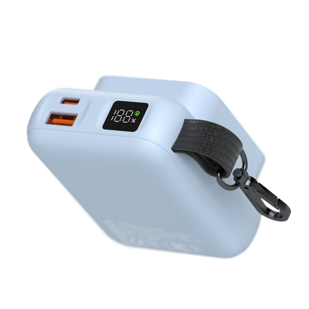 이어맥 팬톤 고속 충전 보조배터리 10000mAh 22.5W 릴 케이블 일체형 이미지 2