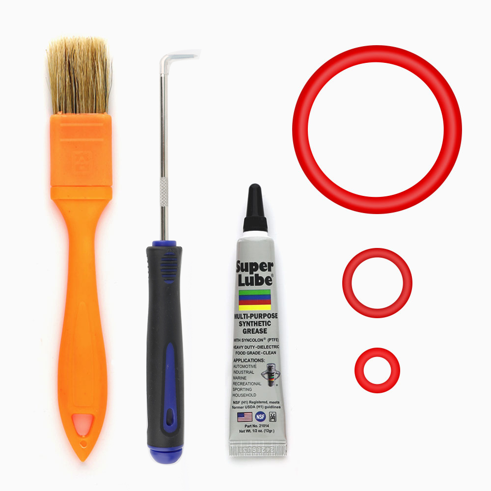 필립스 커피머신 오링 교체 3종 관리용품 윤활 구리스 청소솔 라떼고 EP1200 2200