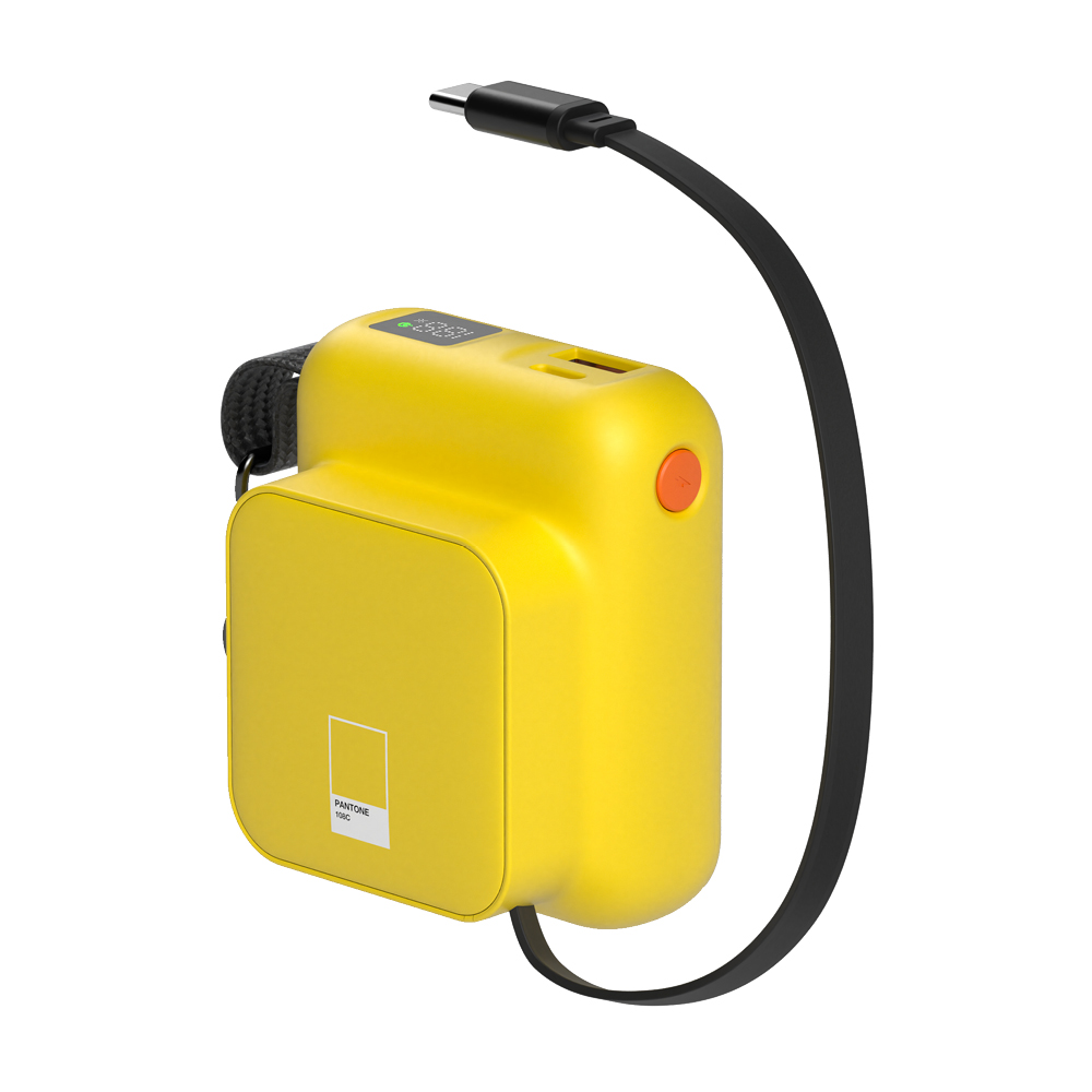 이어맥 고속 충전 보조배터리 10000mAh 22.5W 릴 케이블 일체형 - 상세 이미지 3