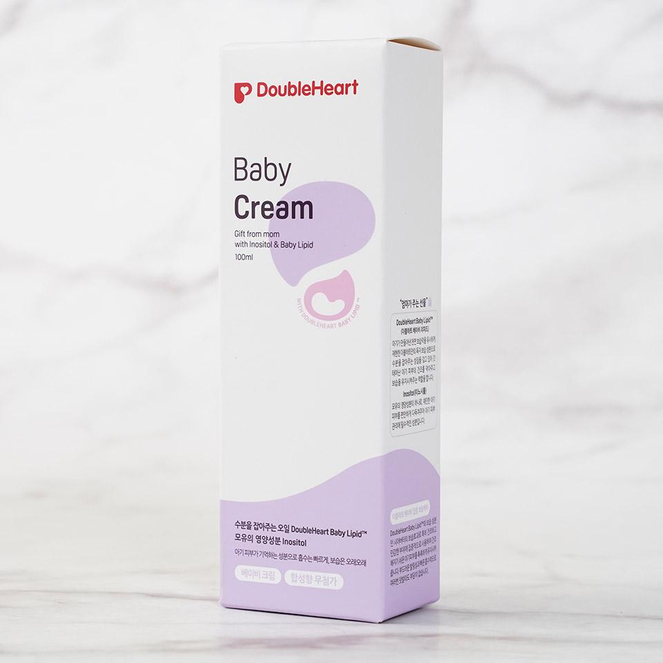 메가마트 더블하트 베이비 크림 무향 100ml - 상세 이미지 2