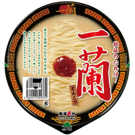 [해외]이치란 일본 컵라면 돈코츠 라멘 138g x 12개
