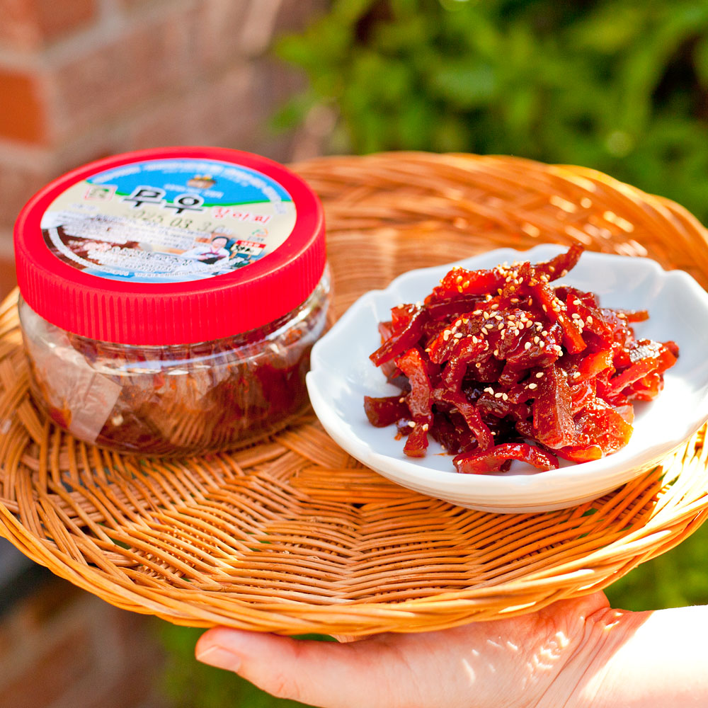 무장아찌 고추장 양념 썰어서 무침 500g 순창 진영희 - 상세 이미지 2