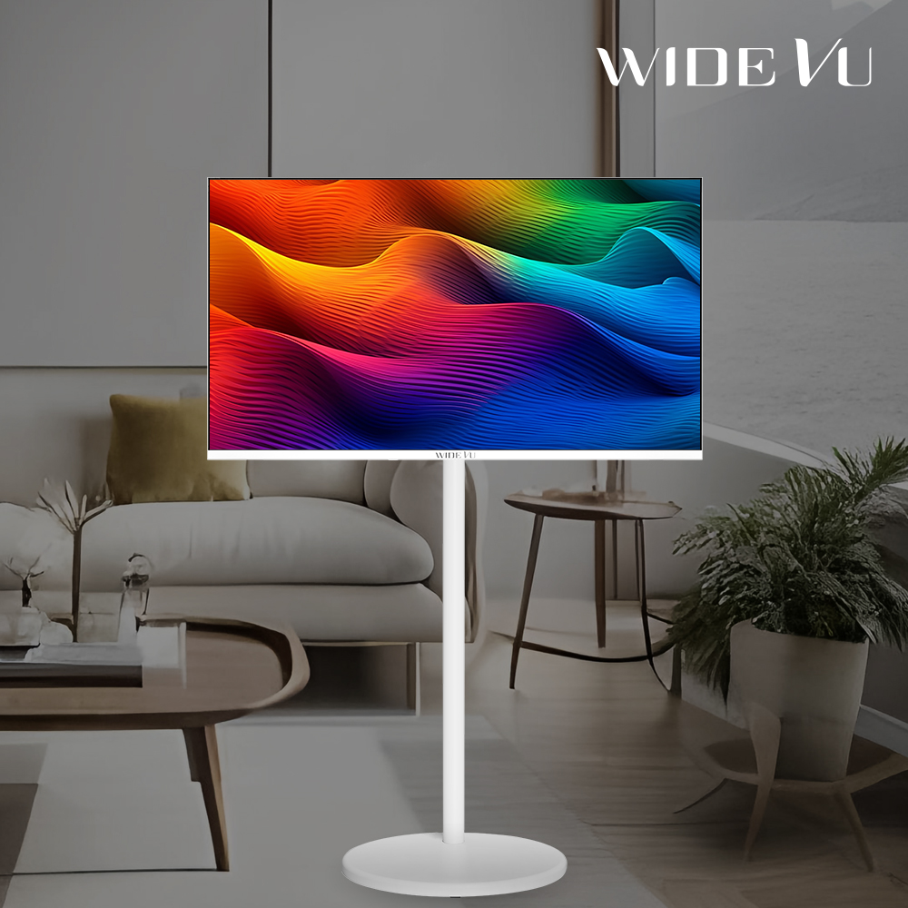 와이드무빙뷰 화이트에디션 삼탠바이미 셋트 109cm(43인치) UHD 4K 스마트 이동식 TV 중소바이미 삼텐바이미 V1 제품 이미지