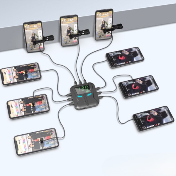자동 오토클릭커 편리한 무음 클릭 스마트 휴대폰 물리적 터치 장비 USB 전원 연결 가능 - 상품 이미지