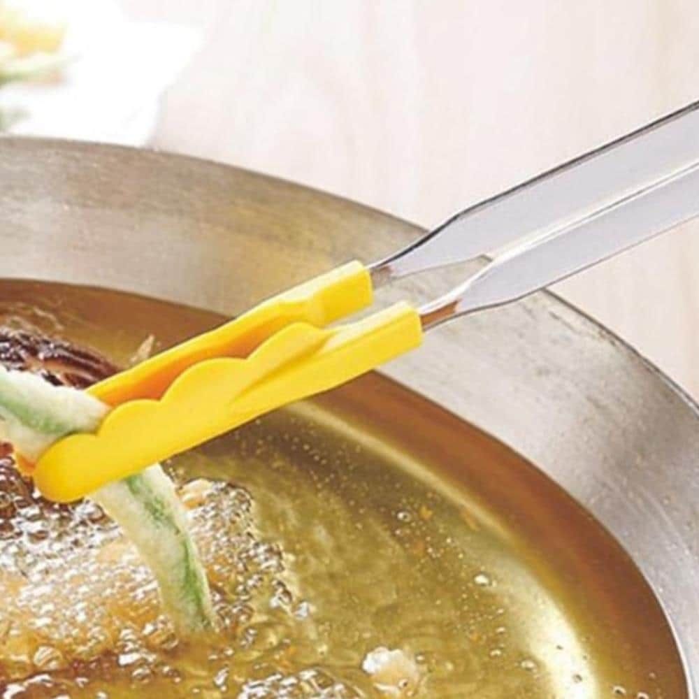 주방 슬림 집게 17.5cm 반찬 샐러드 요리 - 상품 이미지