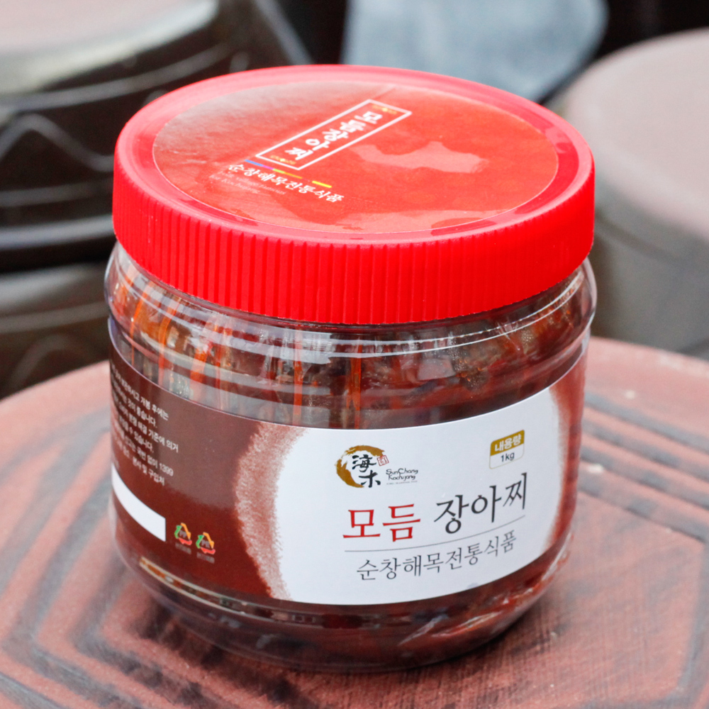 오복채 모듬 장아찌 수제 짱아치 밑반찬 국산 순창 해목 - 상세 이미지 4