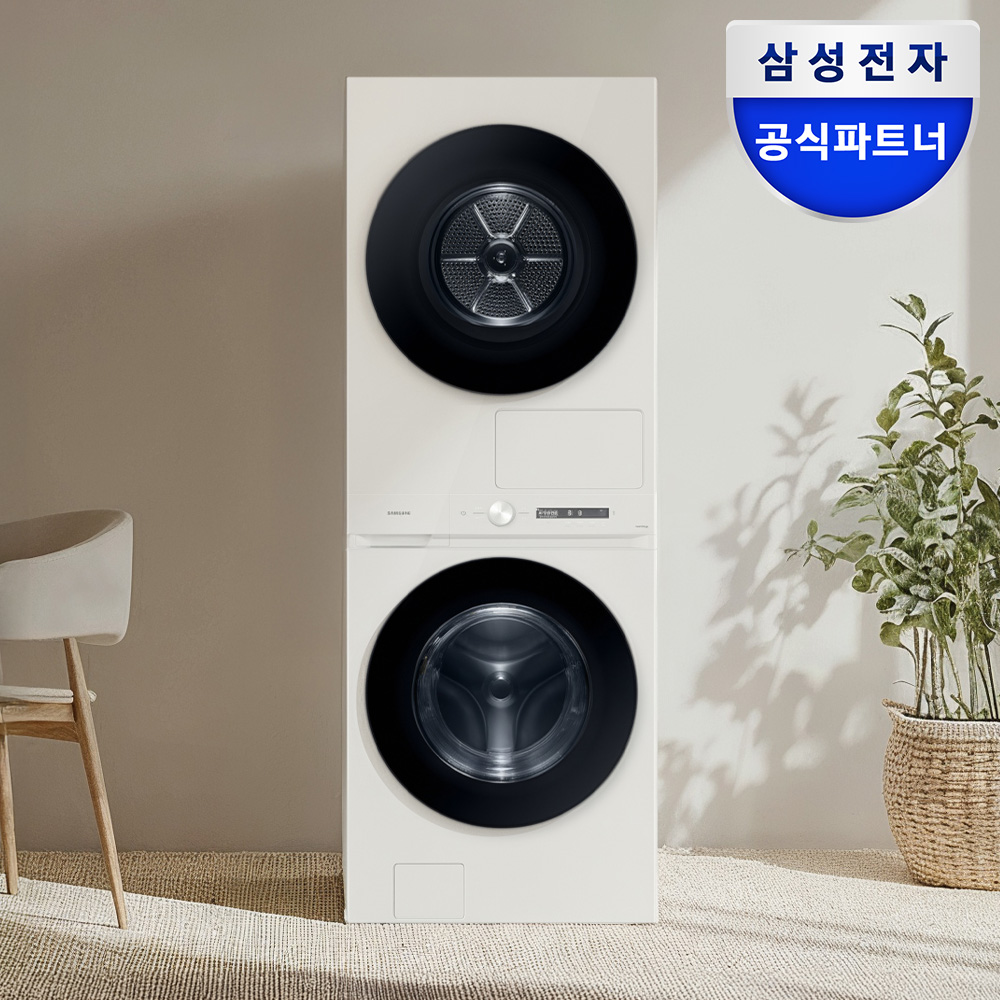 삼성 비스포크AI 원바디 세제자동 오토오픈도어 풀스펙 25+22kg WF2522HDEEP 1등급 제품 이미지