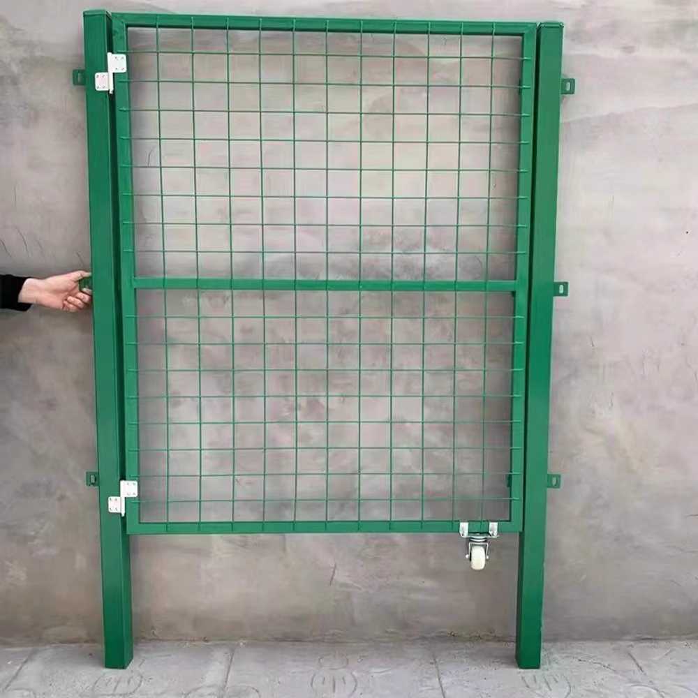 메쉬휀스 메쉬대문 격벽 동물방지망 주택 울타리펜스 120x150cm 단문 이미지 7