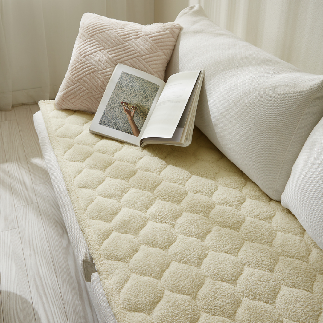 호이데코 라쎄 토퍼 쇼파패드 오트밀 베이지, 60x180(3인용)