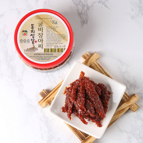 찢은굴비장아찌 1kg 김정현기능인 순창전통민속고추장 - 상품 이미지