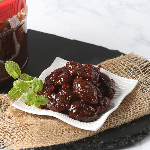 순창 매실장아찌 500g 동백고추장 - 상품 이미지