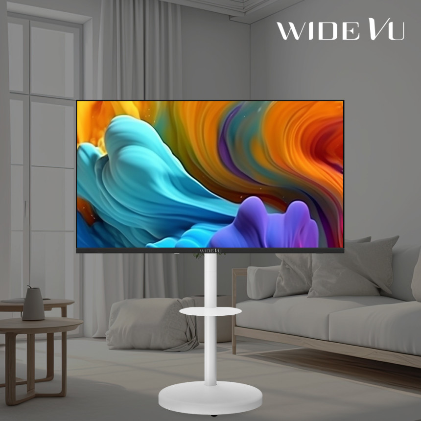 와이드무빙뷰 삼탠바이미 셋트 139cm(55인치) UHD 4K 스마트 이동식 TV 중소바이미 셀프설치가능