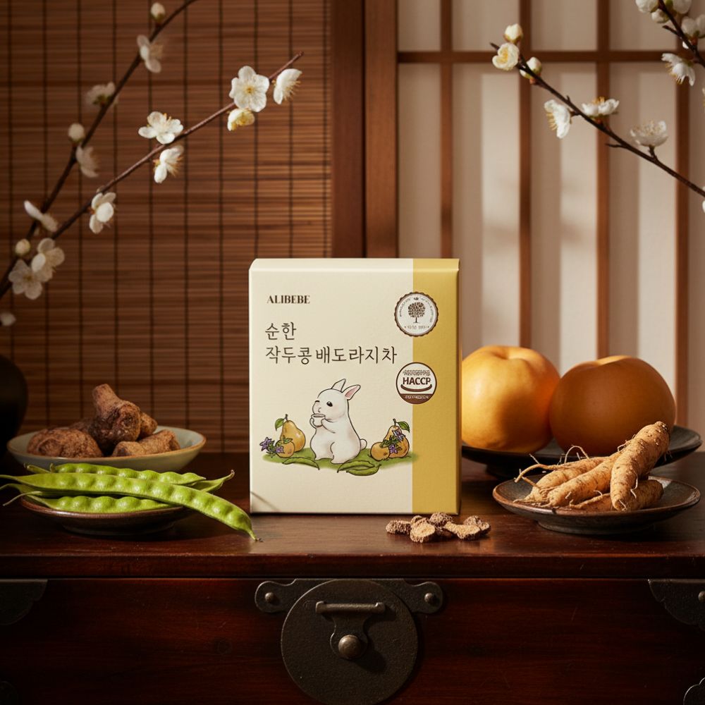 앨리베베 순한 작두콩 배도라지 차 티백 1박스(1.3g x 10T) - 상세 이미지 4