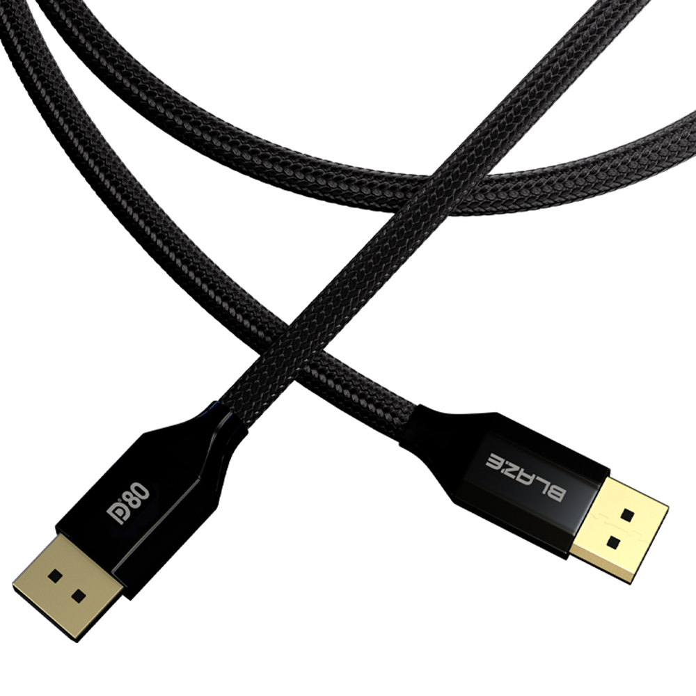 블레이즈 VESA DP 2.1 케이블 DP80 240Hz 80G 16K 1m 이미지 6