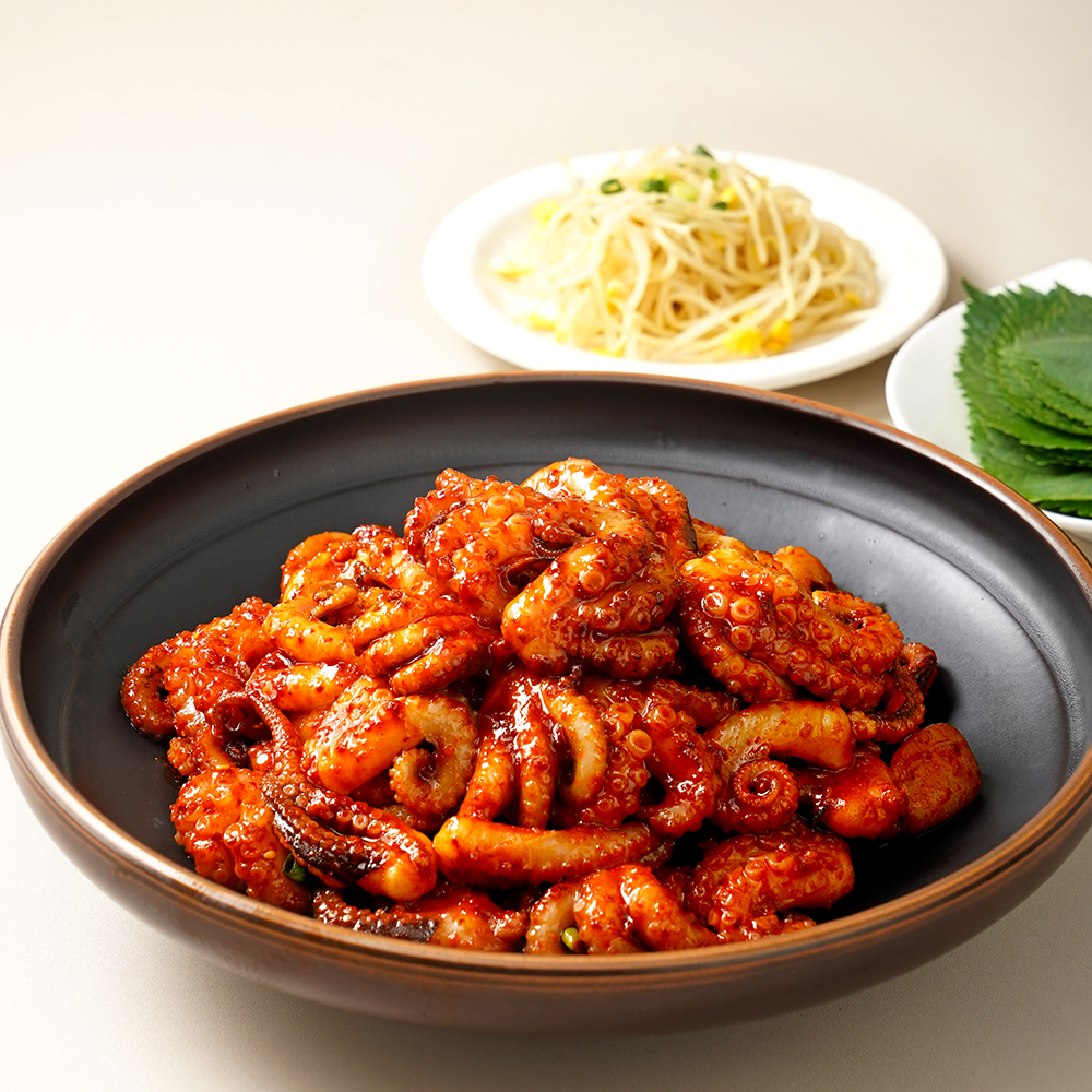 생생 쭈꾸미 양념 쭈꾸미 볶음 캠핑 요리 밀키트 맛집 450g, 1개 - 상품 이미지