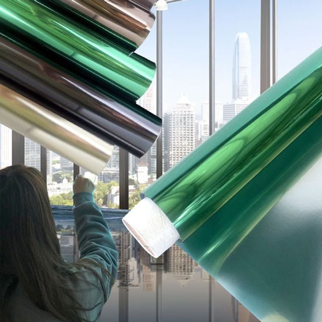 더맑은 3M 단열필름 무점착 창문 시트지 사생활보호 더맑은필름(실버)3M