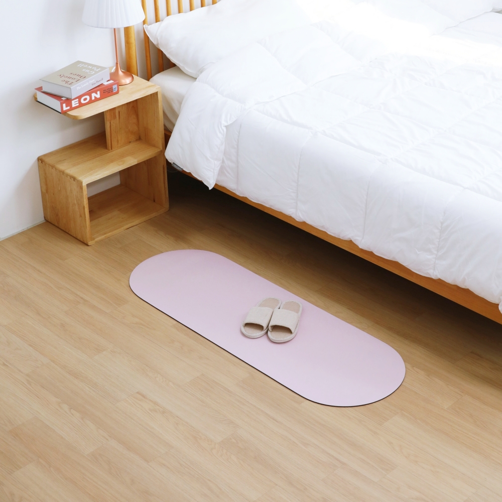 보니츠 규조토 발매트 욕실 주방매트 현관 싱크대 화장실 빨아쓰는라운드M