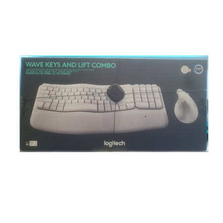 [로지텍] Wave Keys and Lift Combo 정품 오프 화이트,플런저 GD [로지텍 코리아 정품]