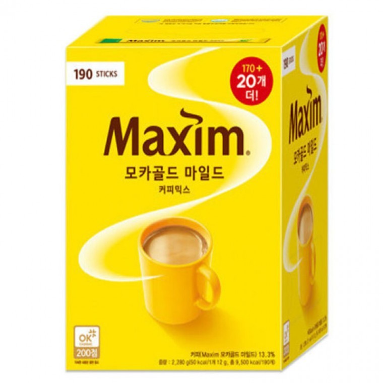 동서식품 맥심 모카골드 커피믹스 190T - 메인 이미지