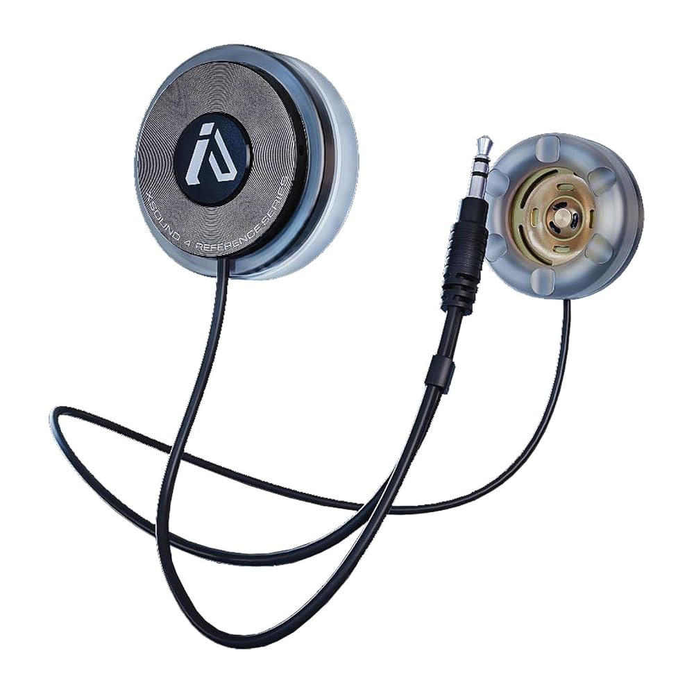 I A S U 고해상도 XSound 4 헬멧 스피커 - 모터사이클 스노보드 이어버드 포트 u2013을 사용하는 대부분의 통신에 설치용 액세서리 포함 - 상세 이미지 2